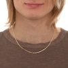 Thumbnail Image 4 of 10K Hollow Gold Valentino Chain - 20"