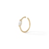 Thumbnail Image 0 of 14K Solid Gold CZ Marquise Solitaire Nose Ring - 20G 5/16"