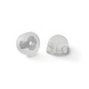 Thumbnail Image 2 of 4mm Princess-Cut Iridescent Cubic Zirconia Solitaire Stud Earrings in Sterling Silver