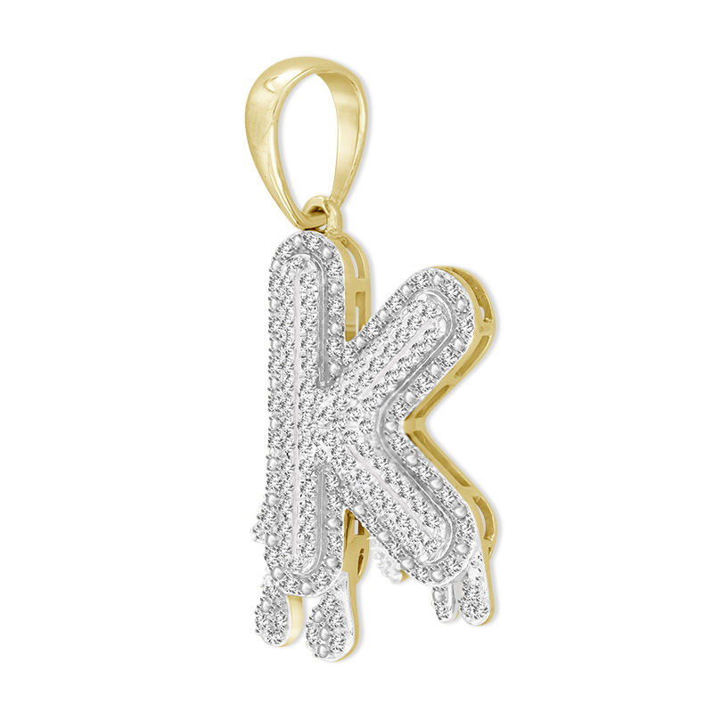 K Initial Necklace