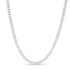 Thumbnail Image 1 of 10K Hollow White Gold Curb Chain - 20"