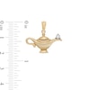 Thumbnail Image 2 of Cubic Zirconia Genie Lamp Necklace Charm in 10K Gold