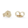 Thumbnail Image 2 of 1/20 CT. T.W. Diamond Snake Stud Earrings in 10K Gold
