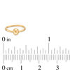 Thumbnail Image 2 of 018 Gauge 3.5mm Ball Captive Bead Ring Pair in Stainless Steel and Yellow IP - 3/8"