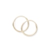 Thumbnail Image 1 of 14K Tube Hollow Gold Continuous Hoops