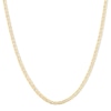 Thumbnail Image 0 of Made in Italy 100 Gauge Mariner Chain Necklace in 10K Hollow Gold - 24"