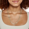 Thumbnail Image 3 of Made in Italy 150 Gauge Curb Chain Necklace in 10K Hollow Gold - 24"