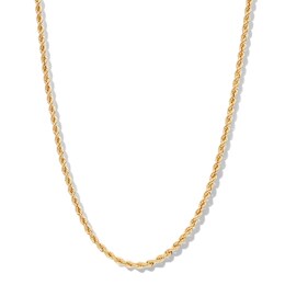 10K Hollow Gold Rope Chain - 18"