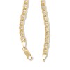 Thumbnail Image 5 of 10K Hollow Gold Mariner Chain Made in Italy - 20&quot;