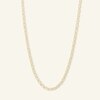Thumbnail Image 1 of 060 Gauge Mariner Chain Necklace in 10K Hollow Gold - 22"