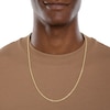 Thumbnail Image 1 of 10K Hollow Gold Rope Chain - 26"