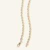 Thumbnail Image 1 of 028 Gauge Rope Chain Necklace in 10K Hollow Gold - 20"