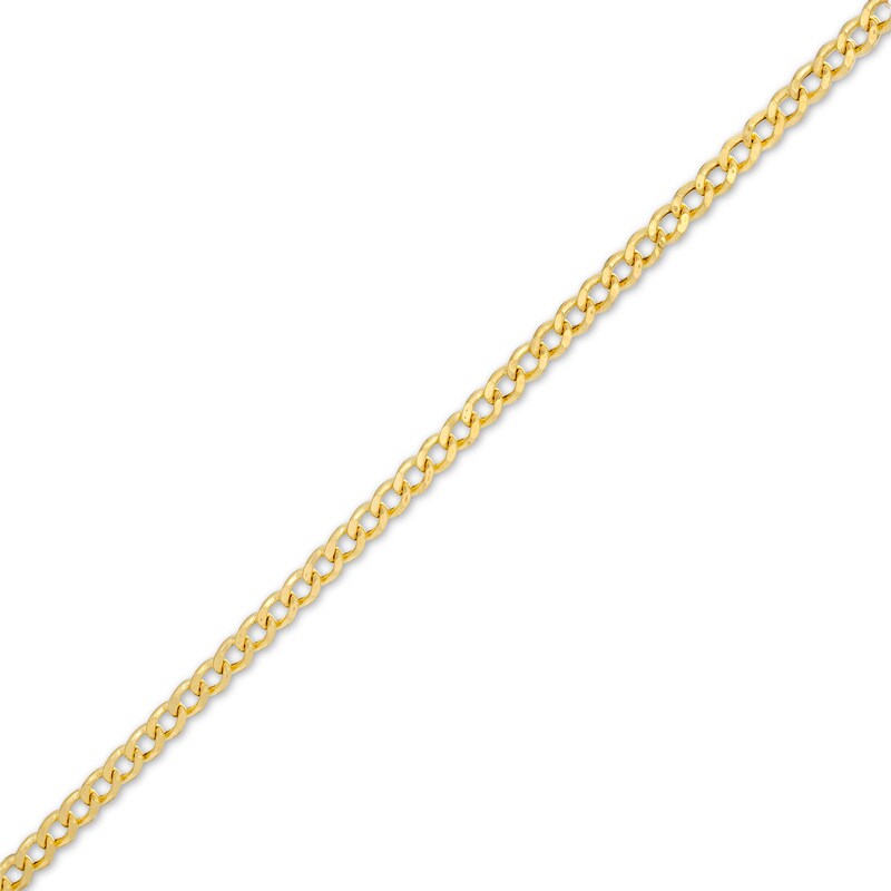 Child's 050 Gauge Curb Chain Bracelet in 14K Gold - 5.5"
