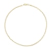 Thumbnail Image 2 of 10K Hollow Gold Curb Chain Anklet