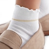 Thumbnail Image 3 of 10K Hollow Gold Curb Chain Anklet