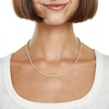 Thumbnail Image 2 of 10K Hollow Gold Rope Chain - 18"