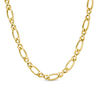 120 Gauge Figaro Infinity Chain Necklace in 10K Gold - 18"