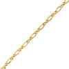 Thumbnail Image 0 of 120 Gauge Figaro Infinity Chain Bracelet in 10K Gold - 7.5"