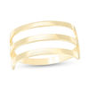 Triple Row Ring in 10K Gold - Size 7