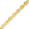 Thumbnail Image 1 of 040 Gauge Rope Chain Bracelet in 10K Gold - 9"