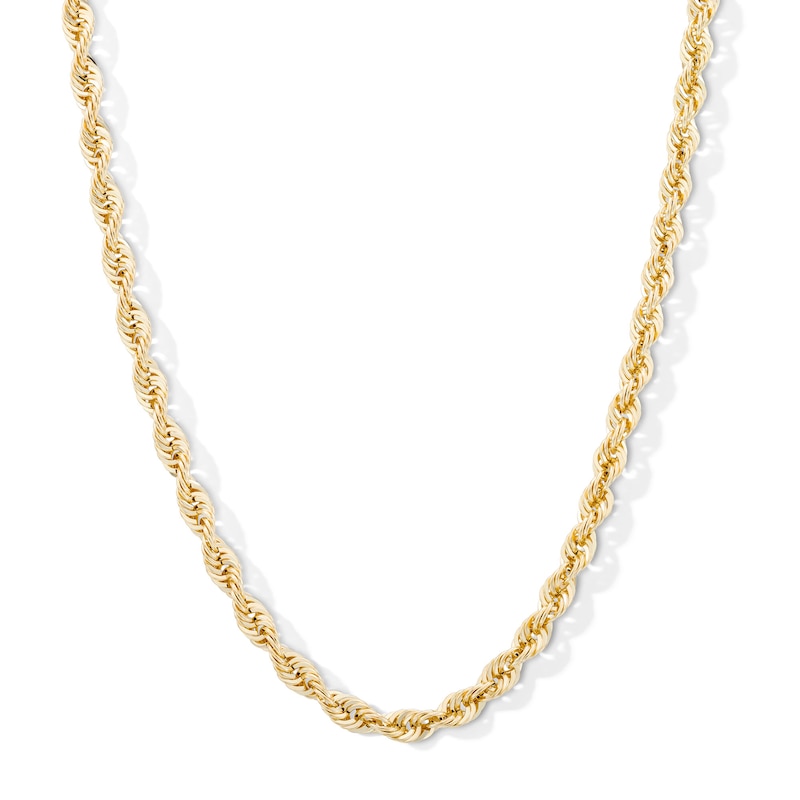 10K Hollow Gold Rope Chain - 24