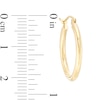 Thumbnail Image 1 of 20mm Hoop Earrings in 14K Tube Hollow Gold