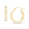 Thumbnail Image 1 of 20mm Hoop Earrings in 14K Tube Hollow Gold