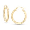 Thumbnail Image 1 of 25mm Hoop Earrings in 14K Tube Hollow Gold