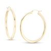 Thumbnail Image 1 of 40mm Hoop Earrings in 14K Tube Hollow Gold