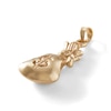Thumbnail Image 2 of Etched Money Bag Necklace Charm in 10K Gold
