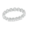 Thumbnail Image 0 of Cubic Zirconia Bubbles Eternity Band in Sterling Silver - Size 7
