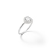 Thumbnail Image 2 of Cubic Zirconia Frame Ring in Sterling Silver - Size 7