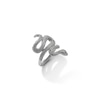 Thumbnail Image 2 of Cubic Zirconia Linear Snake Ring in Sterling Silver