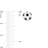 Thumbnail Image 3 of Child's Multi-Color Enamel Sport Ball Stud Earrings Set in Sterling Silver
