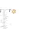 Thumbnail Image 2 of Child's Cubic Zirconia Flower Stud Earrings in 10K Gold
