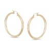 Thumbnail Image 0 of 50mm Hoop Earrings in 14K Tube Hollow Gold