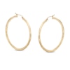 Thumbnail Image 0 of 50mm Hoop Earrings in 14K Tube Hollow Gold