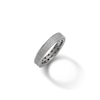Cubic Zirconia Eternity Band in Solid Sterling Silver