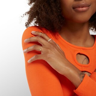 2mm Midi/Toe Ring in 10K Gold Tube