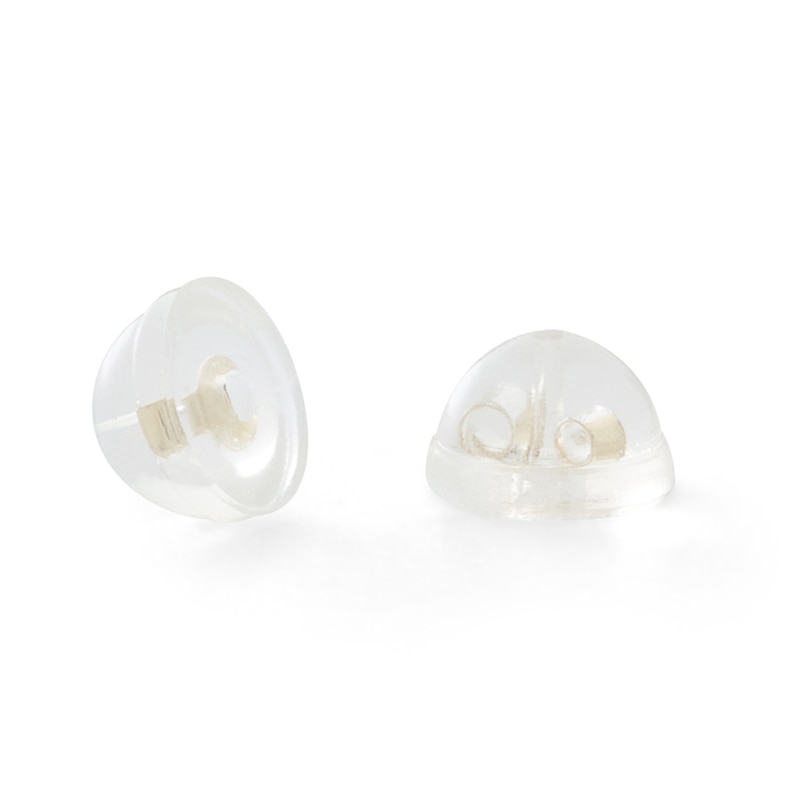 Main Image 5 of Square Cubic Zirconia Scatter Stud Earrings in 10K Gold