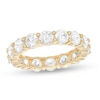 4mm Cubic Zirconia Eternity Band in 10K Gold