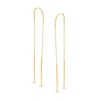 Thumbnail Image 1 of Bar Threader Earrings in 10K Gold