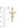 Thumbnail Image 2 of Cubic Zirconia Jesus Necklace Charm in 10K Gold