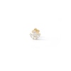 Thumbnail Image 1 of 14K Tube Gold CZ Marquise Cluster Stud - 18G 5/16"