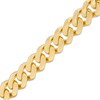 Thumbnail Image 1 of 9.5mm Miami Curb Chain Bracelet in 10K Gold - 8.5&quot;