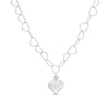 Thumbnail Image 1 of Heart Necklace in Sterling Silver