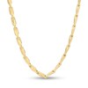 Thumbnail Image 1 of 4.1mm Fancy Chain Necklace in 10K Gold Bonded Sterling Silver - 22&quot;