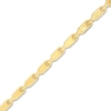 Thumbnail Image 1 of Fancy Chain Bracelet in 10K Gold Bonded Sterling Silver - 8.5&quot;