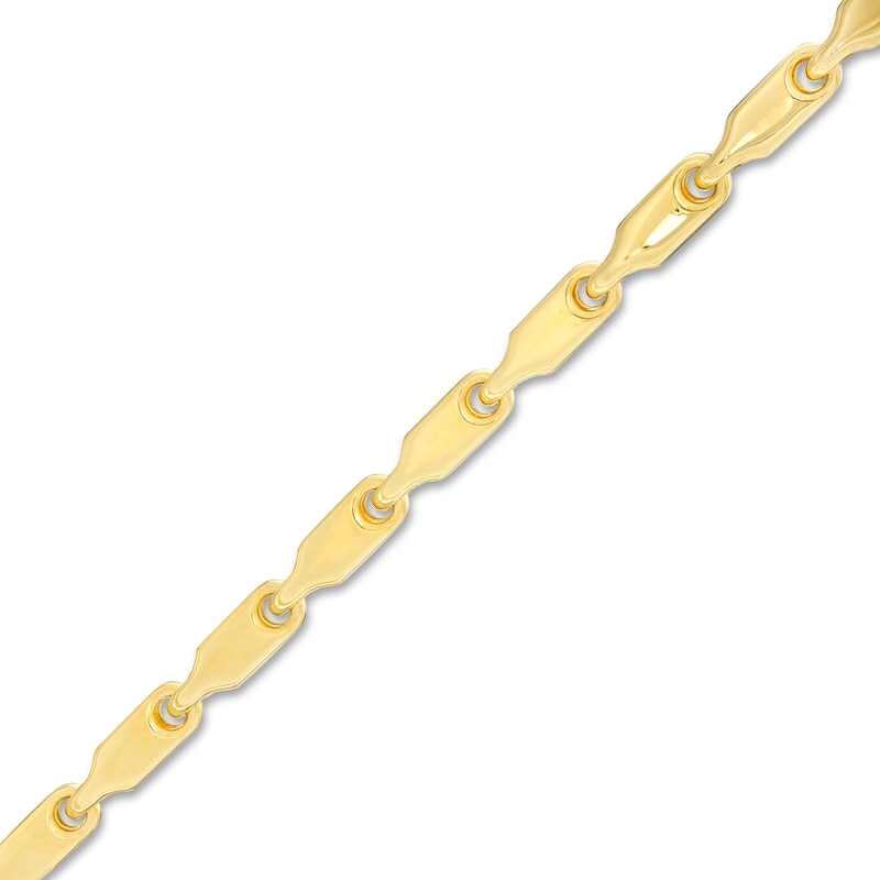 Fancy Chain Bracelet in 10K Gold Bonded Sterling Silver - 8.5"