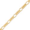 Thumbnail Image 1 of 180 Gauge Figaro Chain Bracelet in 10K Gold - 8.5"
